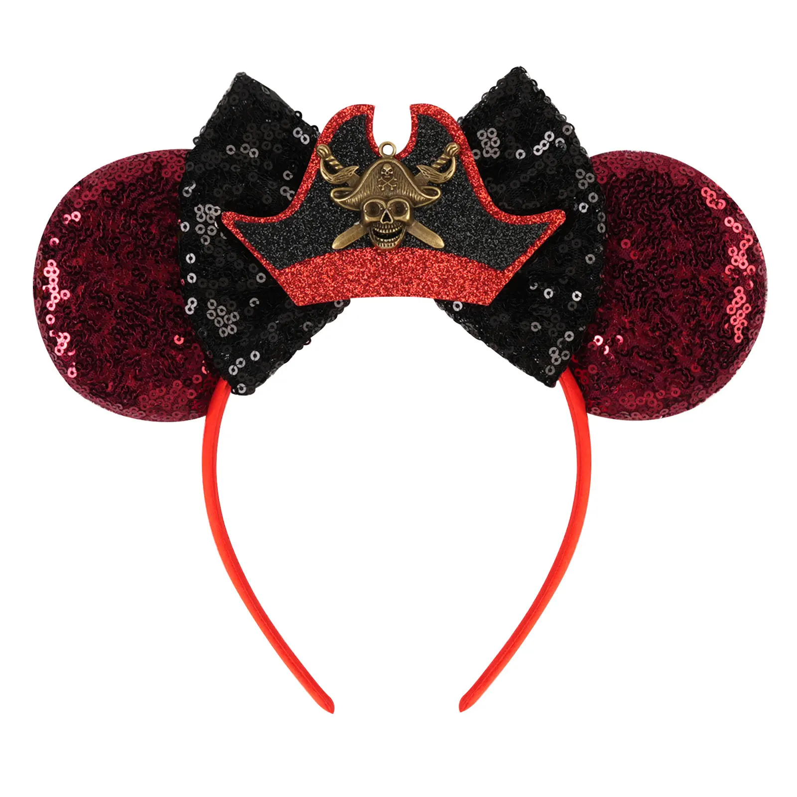 1pc Fun Pirate Hair Hoops Exquisite Feather Alloy Accessory for Party Festivals Theme Parks Wear unisex Headband Hair Accessory
1pc Fun Pirate Hair Hoops Exquisite Feather Alloy Accessory for Party Festivals Theme Parks Wear unisex Headband Hair Accessory