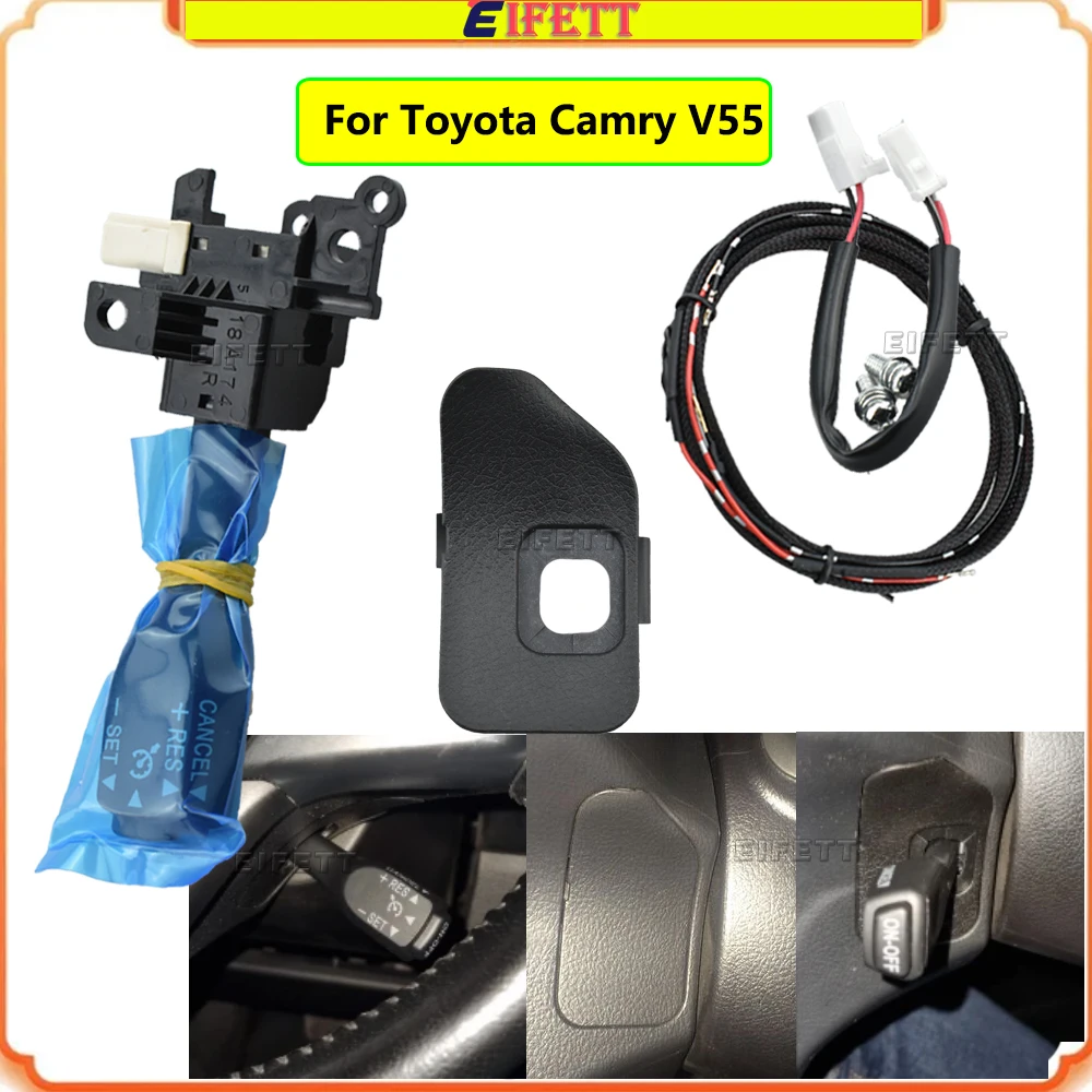 With Dust Cover 45186-06250 For Toyota Camry V55 ASV50 2015-2017 Cruise Control Switch Kit 84632-34011 84632-34017
With Dust Cover 45186-06250 For Toyota Camry V55 ASV50 2015-2017 Cruise Control Switch Kit 84632-34011 84632-34017