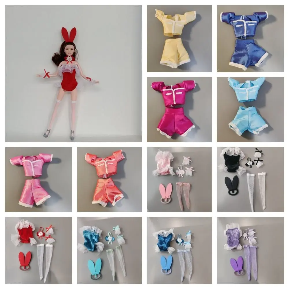 Cloth Doll Short Sleeve Shorts Multi-color Doll Headband Lace Bunny Dress Doll Outfits Clothing Kids Toys
Cloth Doll Short Sleeve Shorts Multi-color Doll Headband Lace Bunny Dress Doll Outfits Clothing Kids Toys