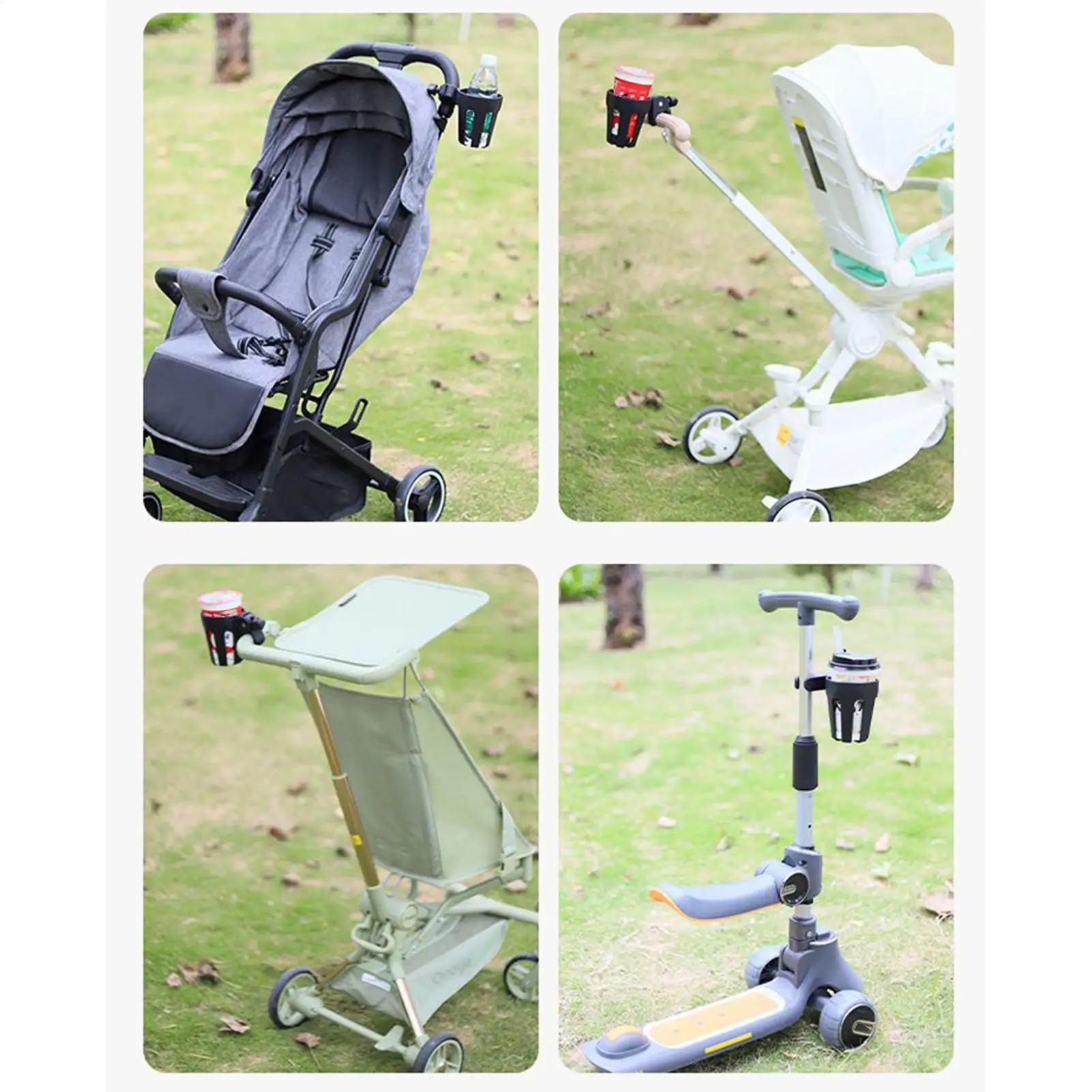 Вращающийся на 360 градусов держатель для чашки, велосипедная тележка, подставка для бутылок, крепление для детской коляски для уличного парка, кемпинга, покупок
Вращающийся на 360 градусов держатель для чашки, велосипедная тележка, подставка для бутылок, крепление для детской коляски для уличного парка, кемпинга, покупок