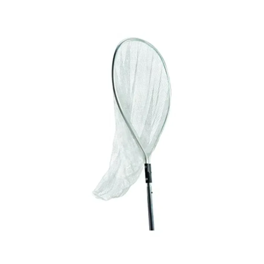 Fishing net for shrimp and shad harvesting, durable nylon mesh with sturdy wooden handle, natural wood color, extra-deep 30-inc
Fishing net for shrimp and shad harvesting, durable nylon mesh with sturdy wooden handle, natural wood color, extra-deep 30-inc