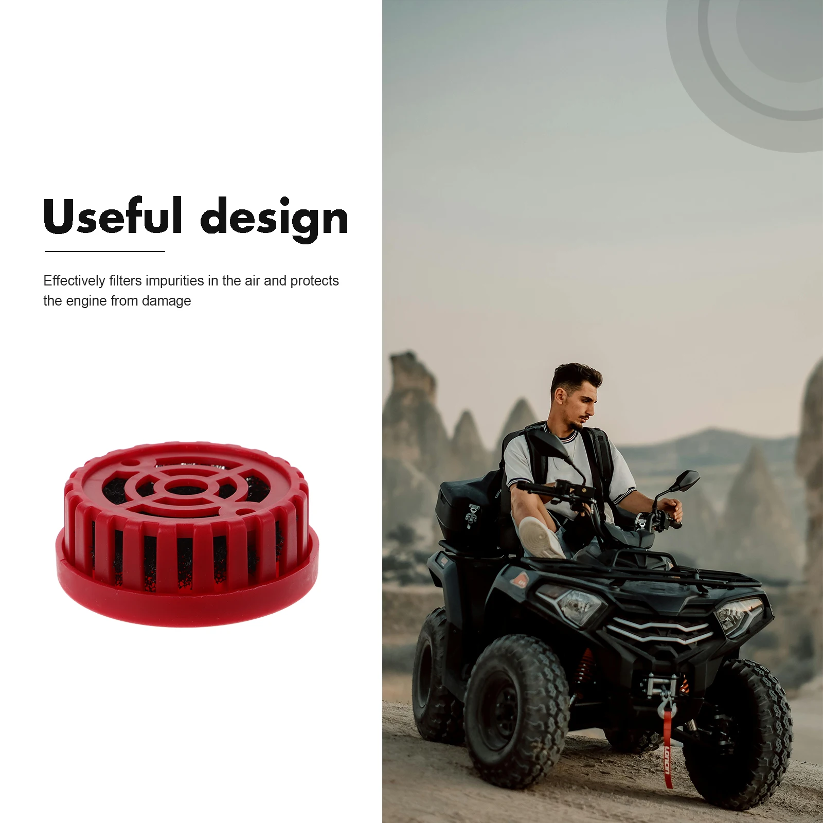 Air Filter for ATV 47 49CC Two Stroke Mini Dirt Bike Motorcycle Black Replacement Parts Accessories
Air Filter for ATV 47 49CC Two Stroke Mini Dirt Bike Motorcycle Black Replacement Parts Accessories