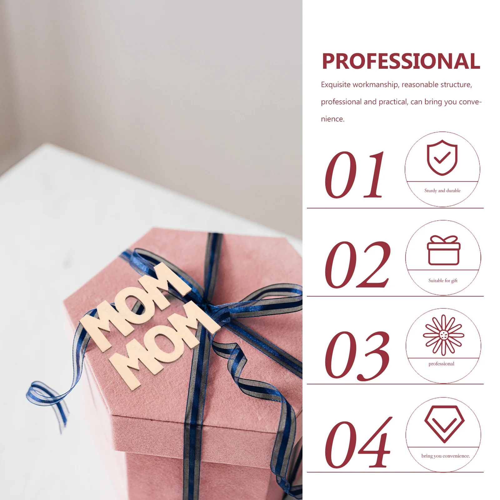 15Pcs Mom Letter Cutouts DIY Wood Crafts Unfinished Slices Wall Decor Handmade Gift for Mother's Day Mom Cutouts
15Pcs Mom Letter Cutouts DIY Wood Crafts Unfinished Slices Wall Decor Handmade Gift for Mother's Day Mom Cutouts