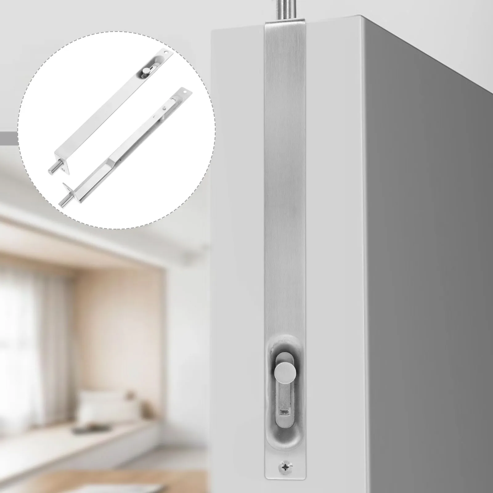 Stainless Steel Fire Door Bolt Slide Lock for Double French Wooden Doors Security Latch Bathroom Gate Clasp Hidden Flush Bolt
Stainless Steel Fire Door Bolt Slide Lock for Double French Wooden Doors Security Latch Bathroom Gate Clasp Hidden Flush Bolt