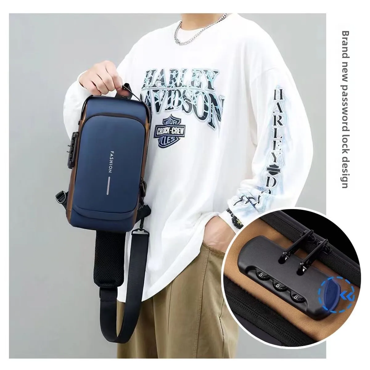 Anti-Theft Shoulder Chest Bag Multifunctional Cycling Hiking Fishing Gym Sport Designer Crossbody Outdoor PU Leather Classic
Anti-Theft Shoulder Chest Bag Multifunctional Cycling Hiking Fishing Gym Sport Designer Crossbody Outdoor PU Leather Classic
