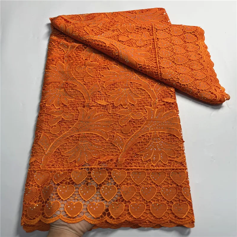 5 Yard Pure Color soft water soluble French Guipure Lace African Tulle Cord Net Embroidered Fabric For Wedding Party 9L6021605
5 Yard Pure Color soft water soluble French Guipure Lace African Tulle Cord Net Embroidered Fabric For Wedding Party 9L6021605