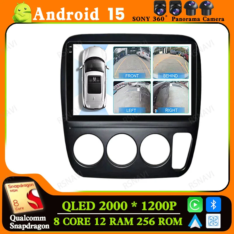 Автомобильный радиоприемник Android 15 для Honda CRV CR-V 1995 1996 1997 1998 1999 2000 2001, мультимедийный DSP Qualcomm, головное устройство DVD 4G LTE 5G WIFI
Автомобильный радиоприемник Android 15 для Honda CRV CR-V 1995 1996 1997 1998 1999 2000 2001, мультимедийный DSP Qualcomm, головное устройство DVD 4G LTE 5G WIFI