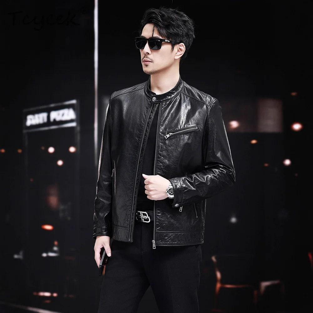Tcyeek Natural Real Leather Jacket Men 2026 Autumn Clothes Top Layer Cowhide Coat Motocycle Mens Coats Trendy Blouson Cuir Homme
Tcyeek Natural Real Leather Jacket Men 2026 Autumn Clothes Top Layer Cowhide Coat Motocycle Mens Coats Trendy Blouson Cuir Homme