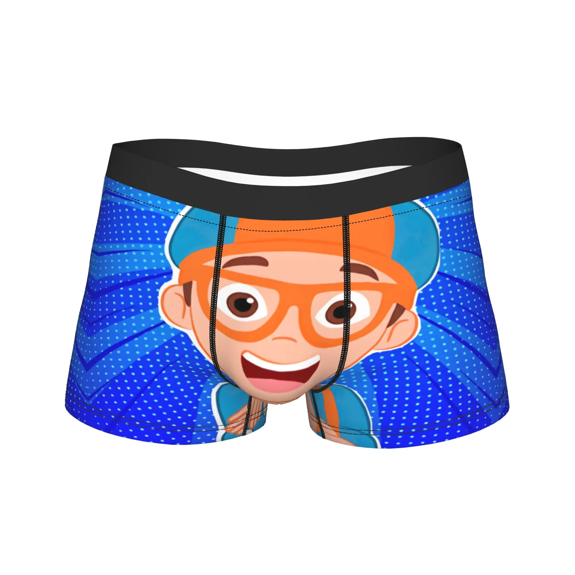 Cartoon B-Blippiing Underwear Man Boxer Brief Sexy Soft Trunk High Quality Custom Oversize Underpants
Cartoon B-Blippiing Underwear Man Boxer Brief Sexy Soft Trunk High Quality Custom Oversize Underpants