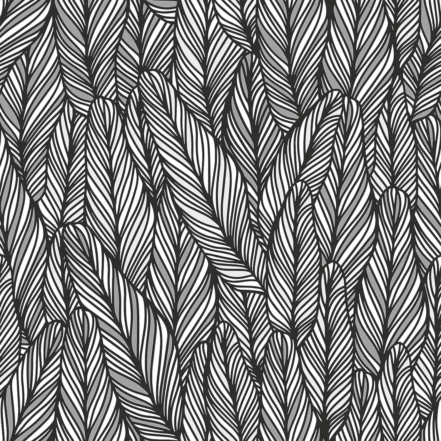 Black White Tropical Peel and Stick Wallpaper Black Leaf Self Adhesive Wallpapaer Boho Removable Contact Paper for Bedroom
Black White Tropical Peel and Stick Wallpaper Black Leaf Self Adhesive Wallpapaer Boho Removable Contact Paper for Bedroom