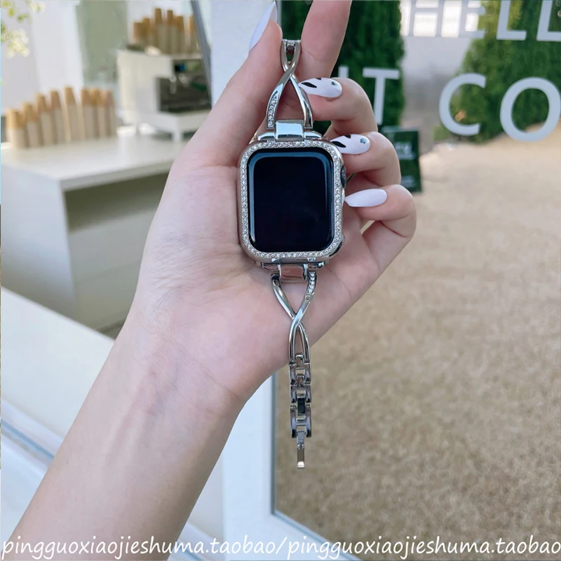 Ремешок из нержавеющей стали для Apple Watch Band 41 мм 45 мм 44 мм 40 мм 42 мм 38 мм, браслет для iwatch Series 7 6 SE 5 4 3 2
Ремешок из нержавеющей стали для Apple Watch Band 41 мм 45 мм 44 мм 40 мм 42 мм 38 мм, браслет для iwatch Series 7 6 SE 5 4 3 2
