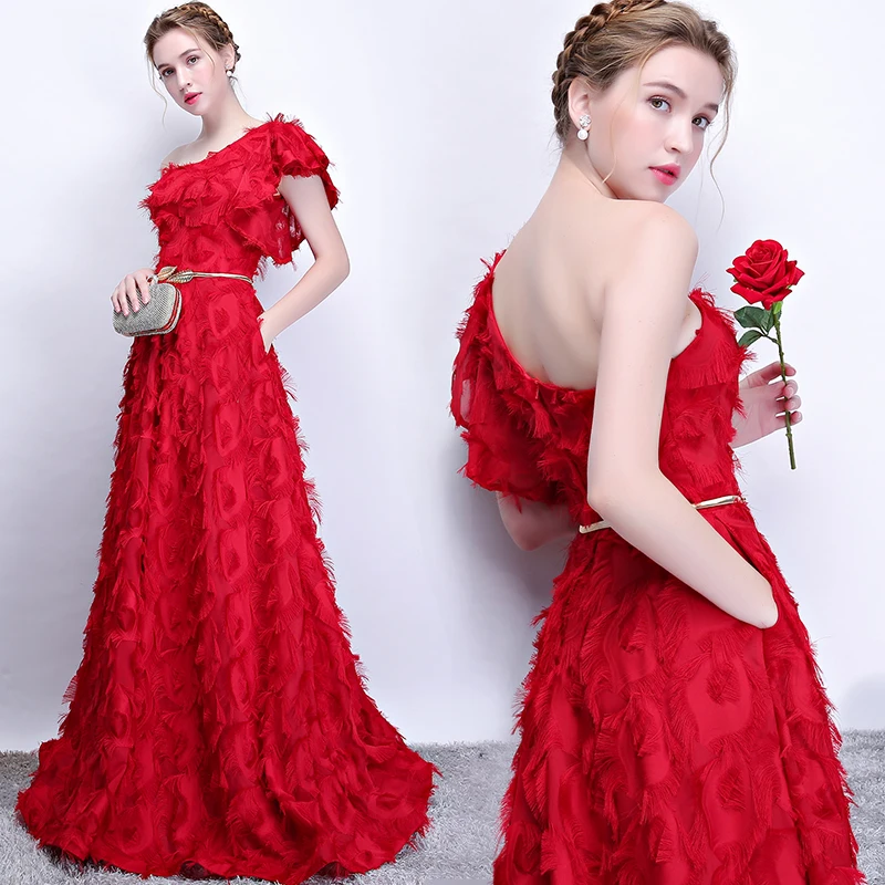 Elegant Long Evening Gown Wedding Dress for Bride 2025 New Style Engagement Return Home Formal Dress Women's Fashionable
Elegant Long Evening Gown Wedding Dress for Bride 2025 New Style Engagement Return Home Formal Dress Women's Fashionable