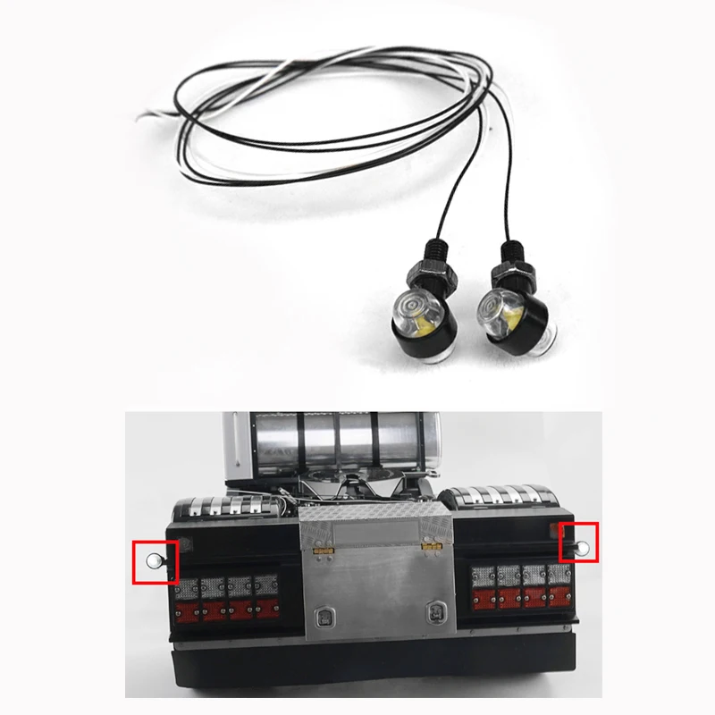 Lesu Side Light Lamp For Diy Tamiyaya 1/14 Rc Tractor Truck Radio Controlled Toy Car Hydraulic Loader Toucan Model Th14147
Lesu Side Light Lamp For Diy Tamiyaya 1/14 Rc Tractor Truck Radio Controlled Toy Car Hydraulic Loader Toucan Model Th14147