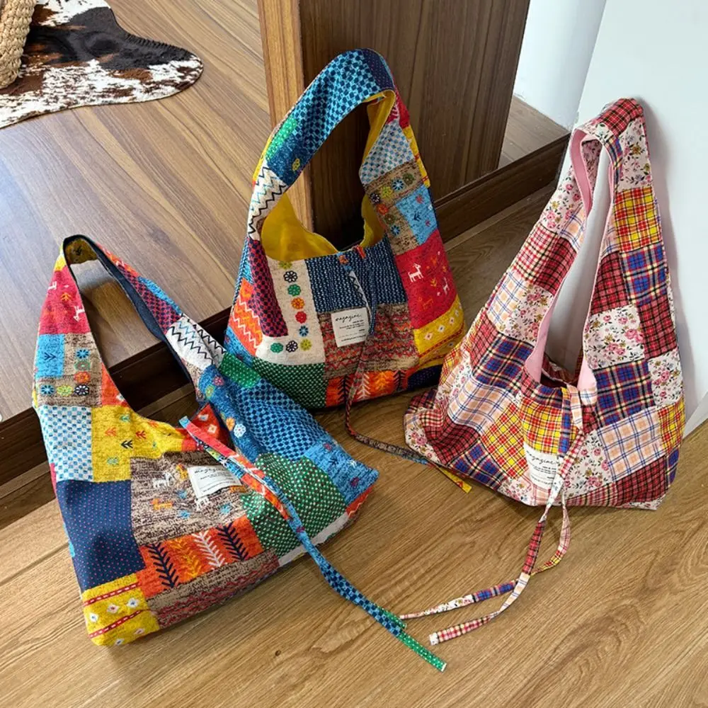 Portable Cloth Ethnic Style Vest Bag Large Capacity Retro Denim Shoulder Bag Geometric Handbag Bohemian Messenger Bag Outdoor
Portable Cloth Ethnic Style Vest Bag Large Capacity Retro Denim Shoulder Bag Geometric Handbag Bohemian Messenger Bag Outdoor