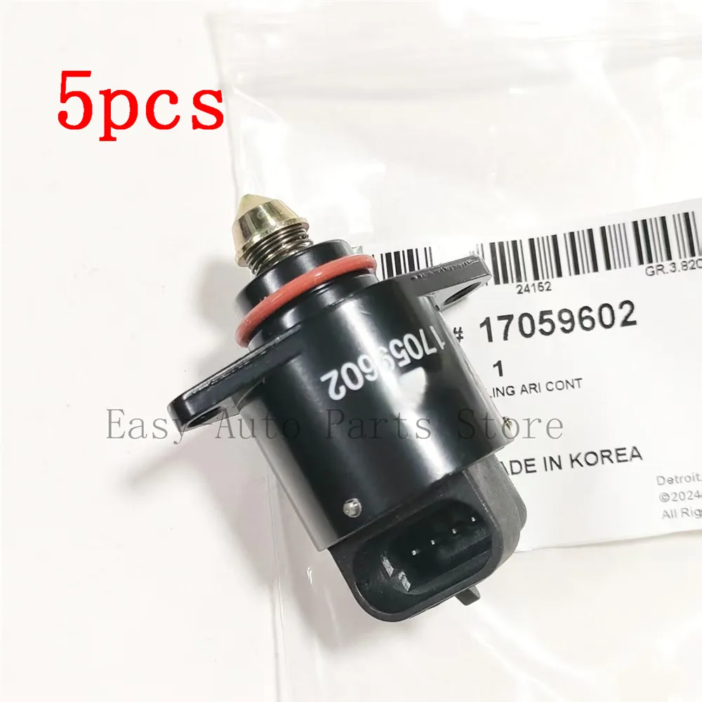 5X 93744675 Idle Air Control Valve For Chevrolet Aveo Pontiac Wave 1.6L 04-08 /17059602/AC167/96434613
5X 93744675 Idle Air Control Valve For Chevrolet Aveo Pontiac Wave 1.6L 04-08 /17059602/AC167/96434613