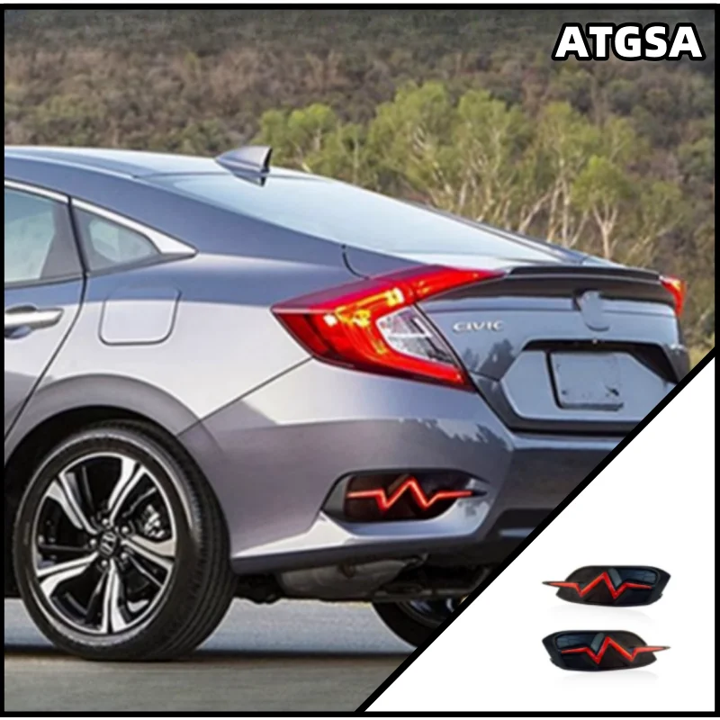 Автомобиль для Honda задние фонари 16-20 10-го поколения Civic фонари заднего бампера светодиодные стоп-сигналы водяной указатель поворота задние противотуманные фары
Автомобиль для Honda задние фонари 16-20 10-го поколения Civic фонари заднего бампера светодиодные стоп-сигналы водяной указатель поворота задние противотуманные фары