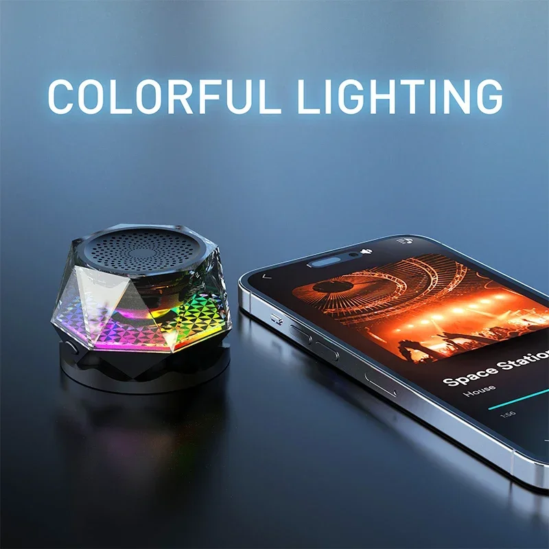 G300 Creative Magnetic Diamond Rgb Bluetooth Audio Wireless Convenient Mini Subwoofer Small Steel Cannon Mobile Phone Holder
G300 Creative Magnetic Diamond Rgb Bluetooth Audio Wireless Convenient Mini Subwoofer Small Steel Cannon Mobile Phone Holder