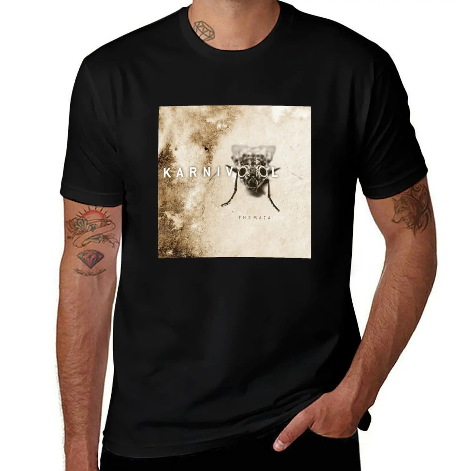 Themata Album Cover. T-Shirt vintage t shirts summer tops plain white t shirts men
Themata Album Cover. T-Shirt vintage t shirts summer tops plain white t shirts men