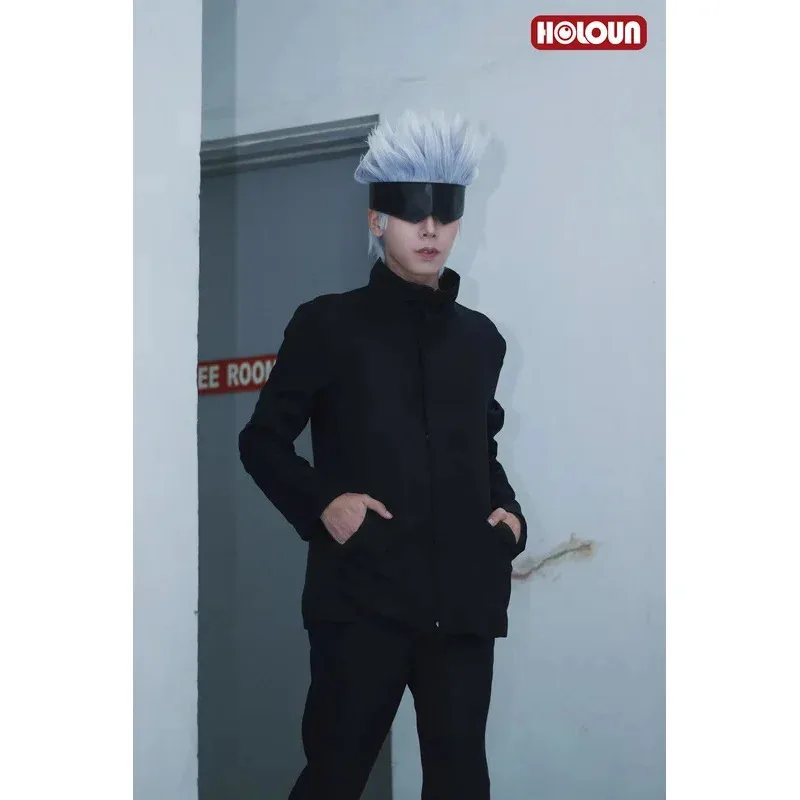 Sky04 HOLOUN Jujutsu JJK Манга Аниме Satoru Gojo Косплей Костюм Shibuya Incident Black Uniform Patch Wig Rose Net Syntheti44Si!
Sky04 HOLOUN Jujutsu JJK Манга Аниме Satoru Gojo Косплей Костюм Shibuya Incident Black Uniform Patch Wig Rose Net Syntheti44Si!