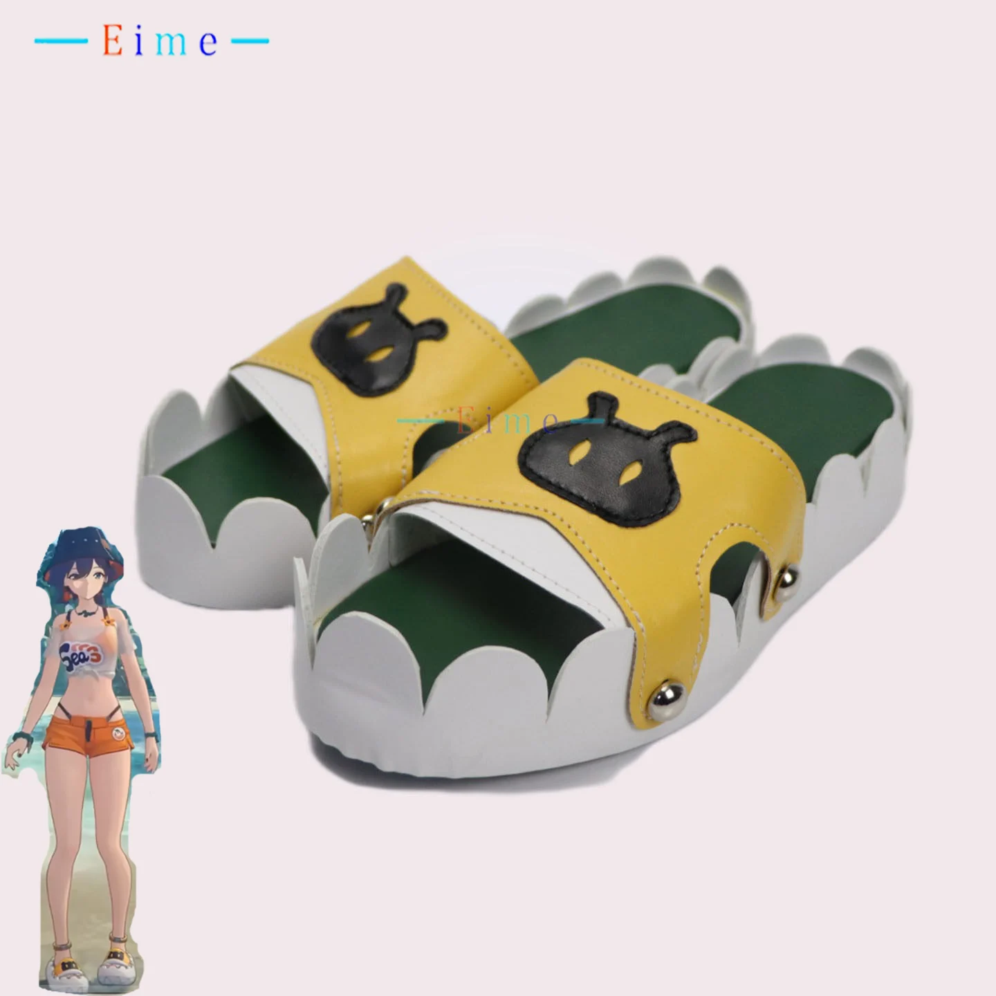 Belle sandals Cosplay Shoes Game Zenless Zone Zero cosplay props Halloween Carnival PU Shoes Custom Made
Belle sandals Cosplay Shoes Game Zenless Zone Zero cosplay props Halloween Carnival PU Shoes Custom Made