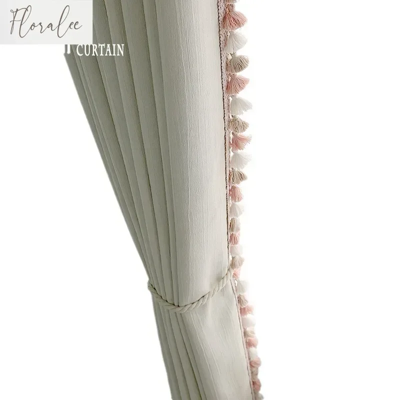 Thickened Chenille Cream White Jacquard Velvet Curtains For Living Room Bedroom French Window Balcony Window Customized
Thickened Chenille Cream White Jacquard Velvet Curtains For Living Room Bedroom French Window Balcony Window Customized
