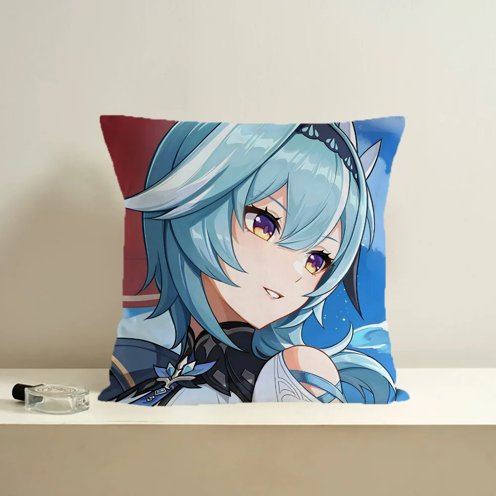 Cushion Covers Home and Decoration Genshin Impact Eula Living Room Decorative Pillows for Sofa Ornamental Pillow Cover Cushions
Cushion Covers Home and Decoration Genshin Impact Eula Living Room Decorative Pillows for Sofa Ornamental Pillow Cover Cushions