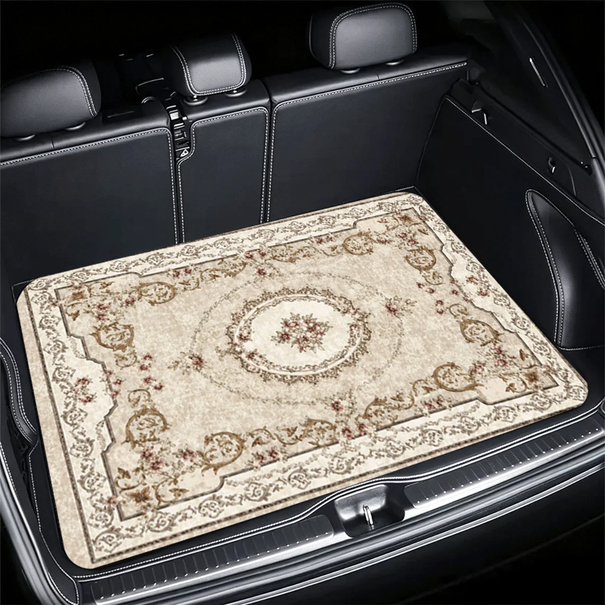 Vintage Floral Car Trunk Mat Universal Fit Non-Slip Waterproof Cargo Liner for Sedan SUV CUV Interior Protection Accessories
Vintage Floral Car Trunk Mat Universal Fit Non-Slip Waterproof Cargo Liner for Sedan SUV CUV Interior Protection Accessories