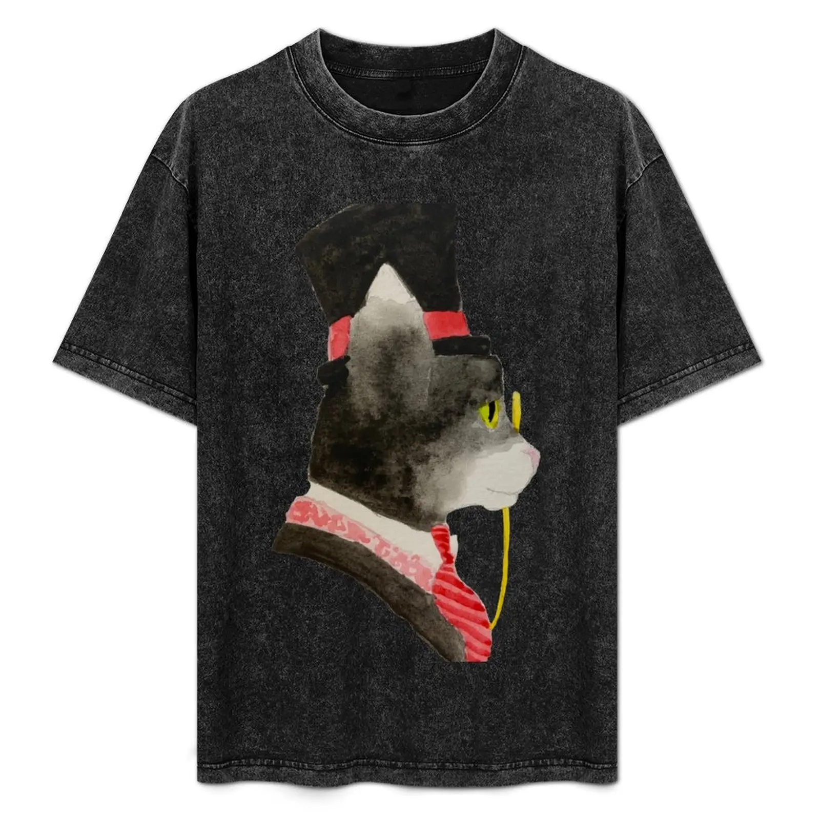 Black cat in a suit and top hat T-Shirt Work Utility Casual Tee Shirt
Black cat in a suit and top hat T-Shirt Work Utility Casual Tee Shirt