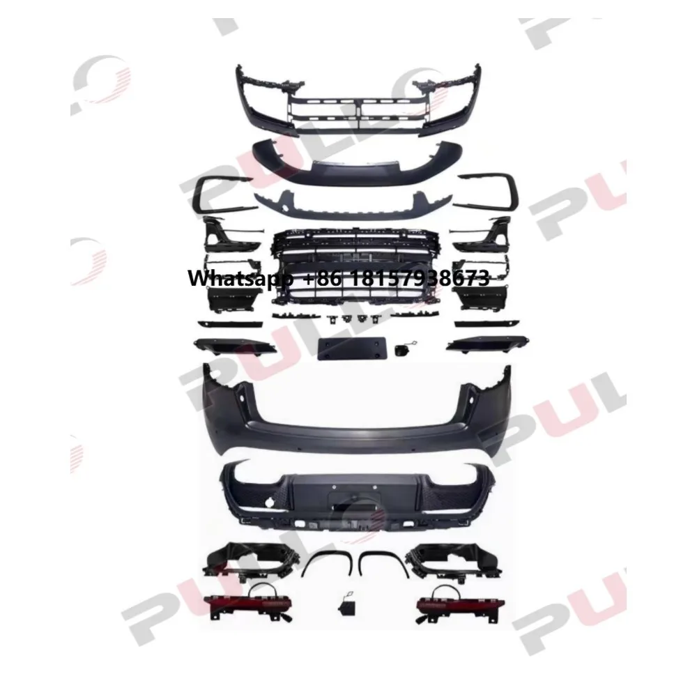 Car Body Kit for Porsche Macan 2014-2017 Upgrade 2018-2021 Model Old to New Include Front and Rear Bumper with Grille Grill
Car Body Kit for Porsche Macan 2014-2017 Upgrade 2018-2021 Model Old to New Include Front and Rear Bumper with Grille Grill