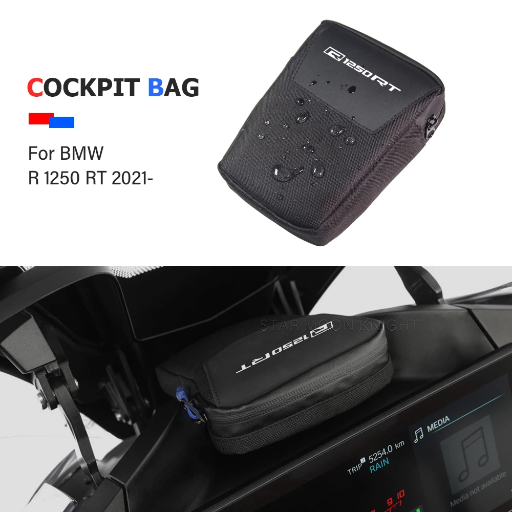 Motorcycle Cockpit Bags For BMW R1250RT R 1250 RT 2021 2022 2023- Accessories Key Mobile Phone Storage Waterproof Bag
Motorcycle Cockpit Bags For BMW R1250RT R 1250 RT 2021 2022 2023- Accessories Key Mobile Phone Storage Waterproof Bag