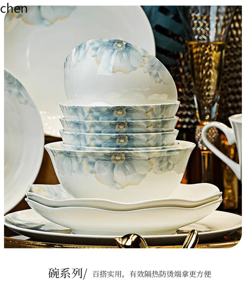 colorful dinnerware set - chinese style high-temperature ceramic bowls and plates
colorful dinnerware set - chinese style high-temperature ceramic bowls and plates