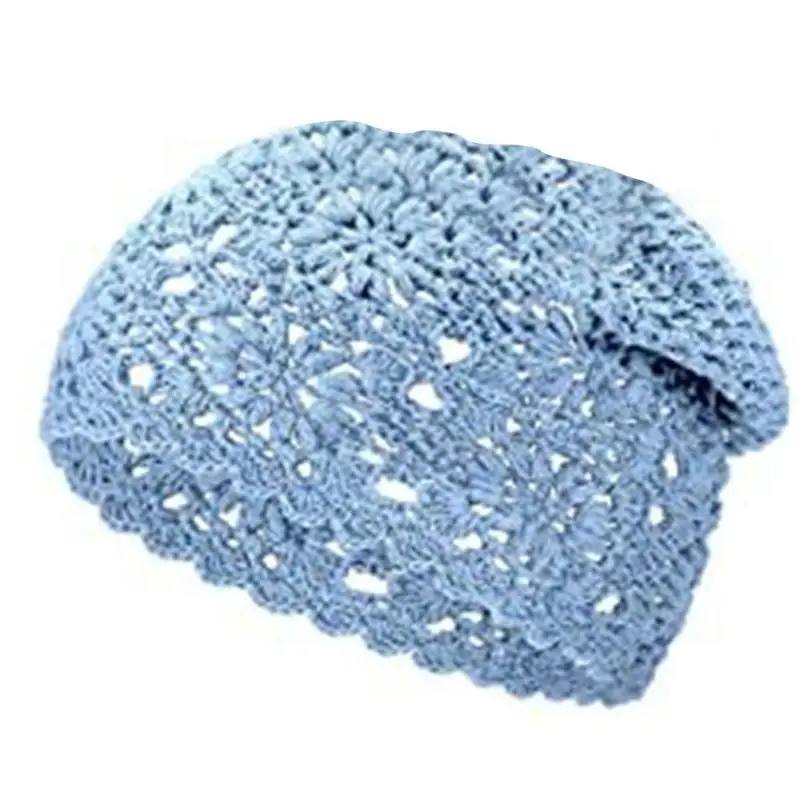 652F Crochet Slouchy Beanie Hat Handmade Knit Cutout Floral Skull Cap Cotton Knitted Breathable Summer Hats for Women
652F Crochet Slouchy Beanie Hat Handmade Knit Cutout Floral Skull Cap Cotton Knitted Breathable Summer Hats for Women