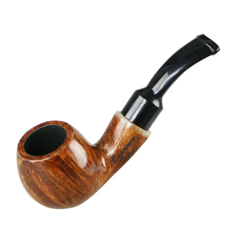 Creative Mini Handmade Nature Solid Wood Bent Type Smoking Pipe Round Rose Wood Tobacco Wooden Pipe 3mm Filter
Creative Mini Handmade Nature Solid Wood Bent Type Smoking Pipe Round Rose Wood Tobacco Wooden Pipe 3mm Filter