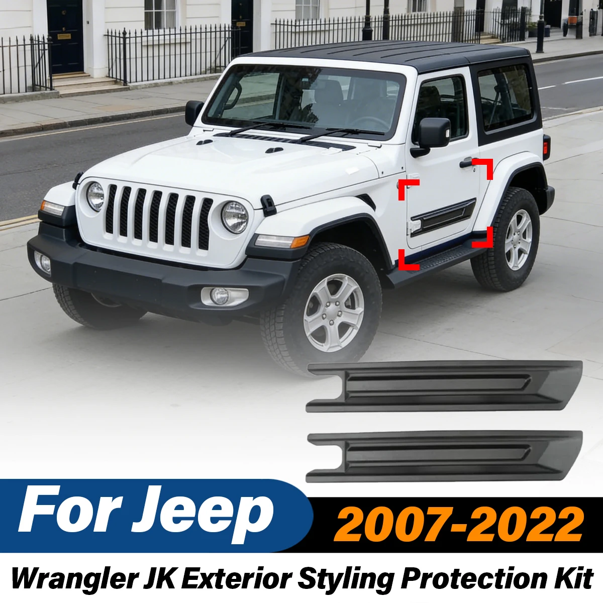 For Jeep Wrangler JK 2007 2008 2009 2010 2011 2012 2013 2014 2015 2016 2017 2018 2019 2020 2021 2022 Door Trim Protection Kit
For Jeep Wrangler JK 2007 2008 2009 2010 2011 2012 2013 2014 2015 2016 2017 2018 2019 2020 2021 2022 Door Trim Protection Kit