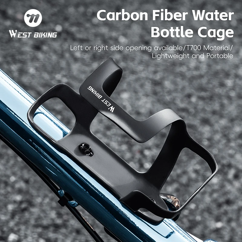 WEST BIKING Carbon Fiber Bike Bottle Cage Ultralight High Toughness Cycling Bottle Holder Side-opening MTB Road Bike Bottle Cage
WEST BIKING Carbon Fiber Bike Bottle Cage Ultralight High Toughness Cycling Bottle Holder Side-opening MTB Road Bike Bottle Cage