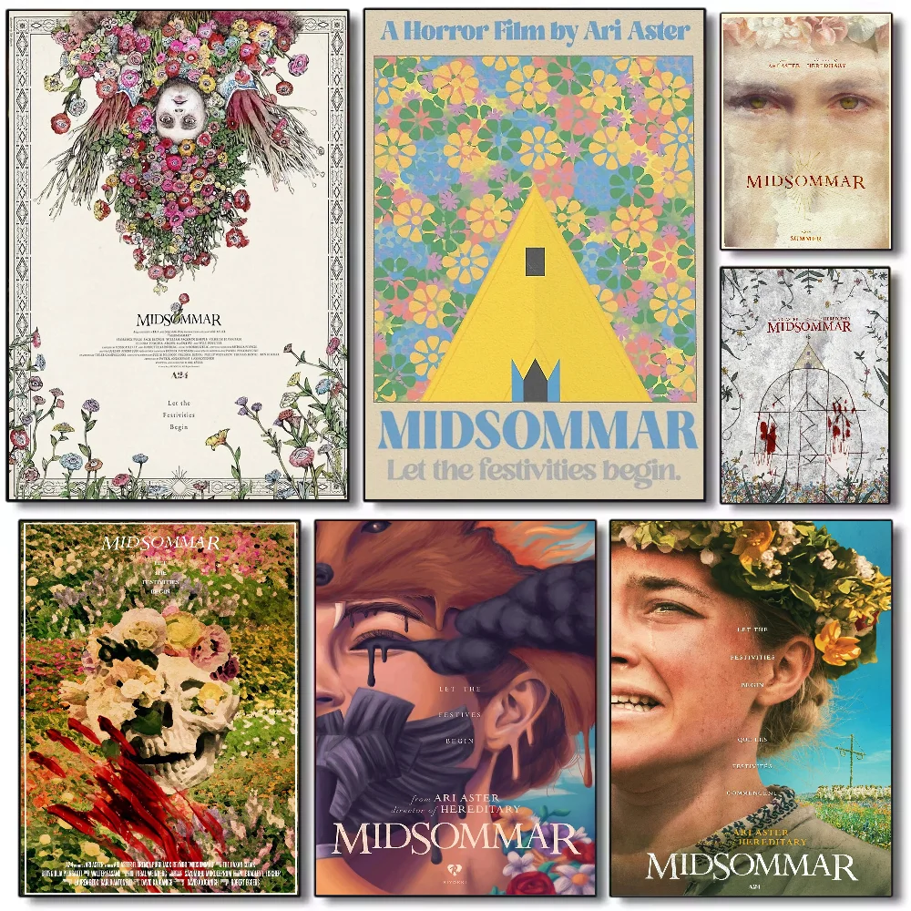 M-Midsommar Horror Movie tv Poster HD art sticky wall waterproof home living room bedroom bar aesthetic decoration
M-Midsommar Horror Movie tv Poster HD art sticky wall waterproof home living room bedroom bar aesthetic decoration
