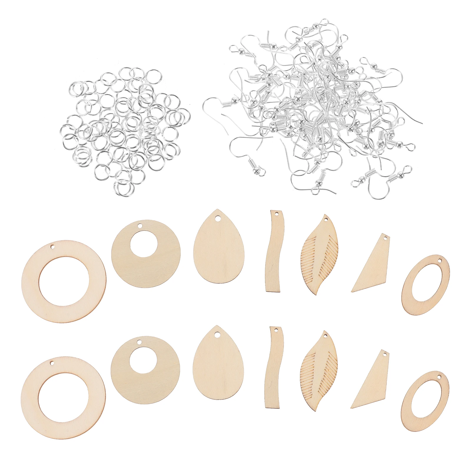 1 set 70 Piece Set Wooden Earrings Blanks Lightweight Smooth DIY Jewelry Making Kits Supplies Sewing Tools Accessories
1 set 70 Piece Set Wooden Earrings Blanks Lightweight Smooth DIY Jewelry Making Kits Supplies Sewing Tools Accessories