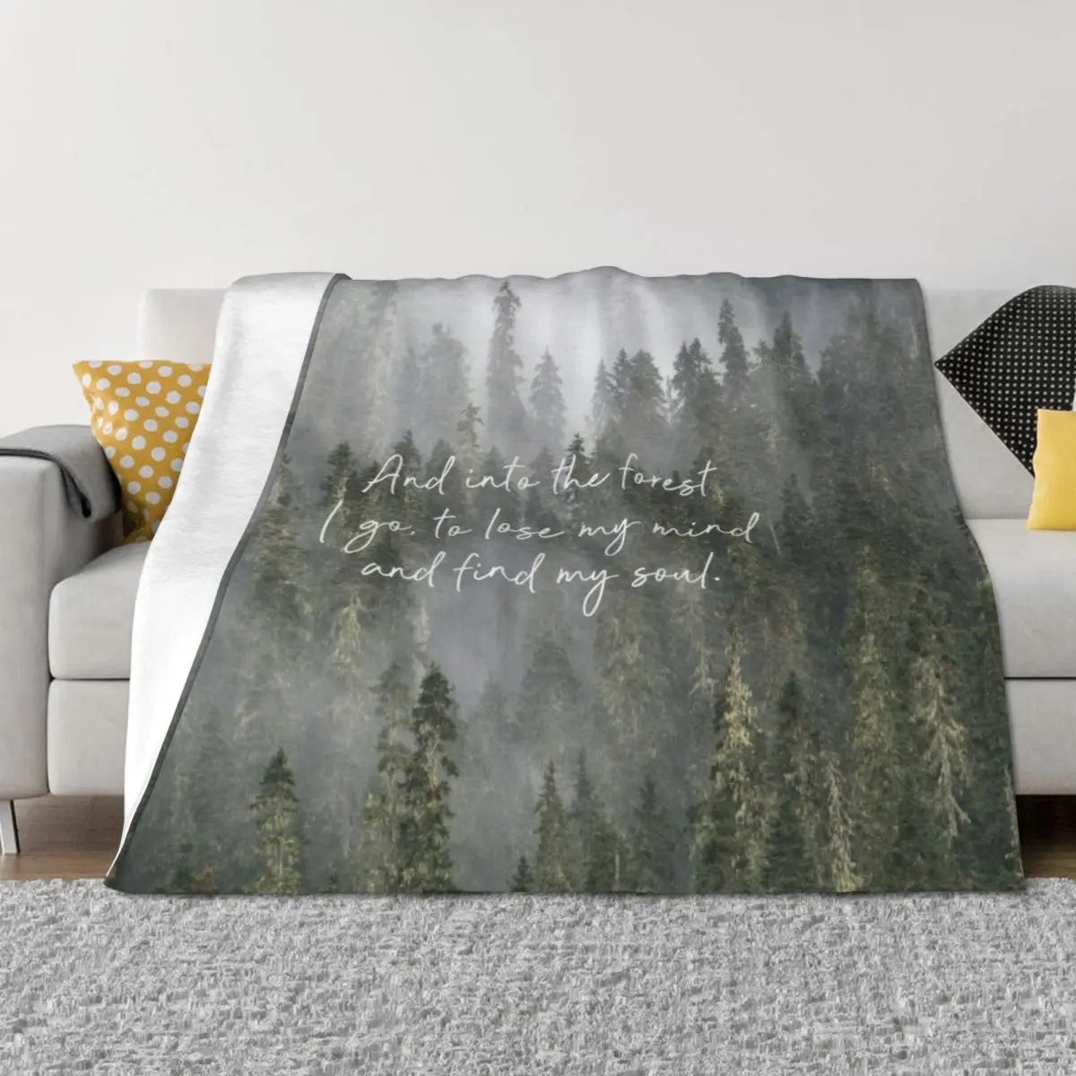 Into the Forest I Go Throw Blanket Hairy Decorative Sofas Sofa Quilt Bed Fashionable Blankets
Into the Forest I Go Throw Blanket Hairy Decorative Sofas Sofa Quilt Bed Fashionable Blankets