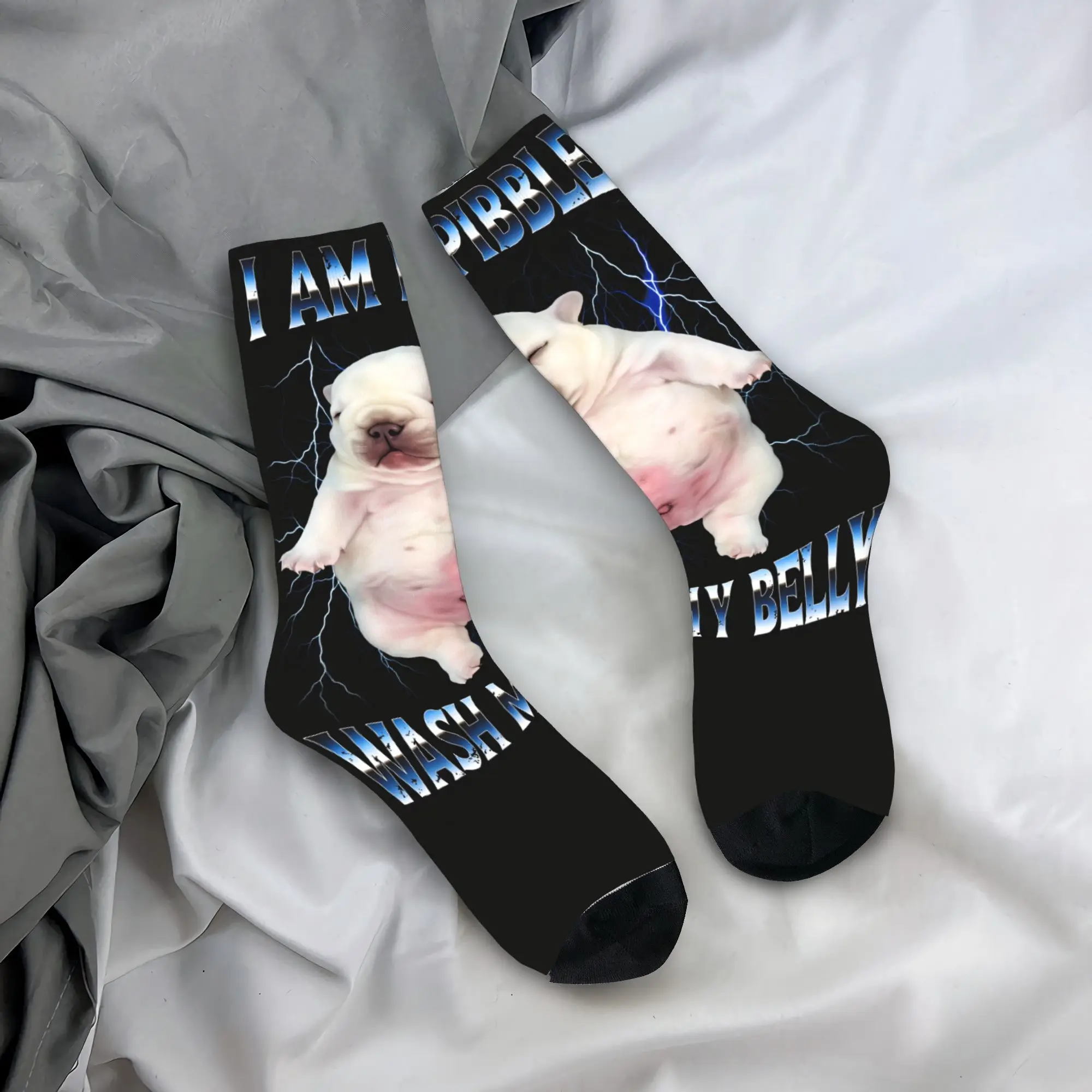 Unisex Men Socks I am Pibble Dog Puppy Wash Clean My Belly Stockings Anti Slip Quality Socks Autumn Gothic Graphic Cycling Socks
Unisex Men Socks I am Pibble Dog Puppy Wash Clean My Belly Stockings Anti Slip Quality Socks Autumn Gothic Graphic Cycling Socks
