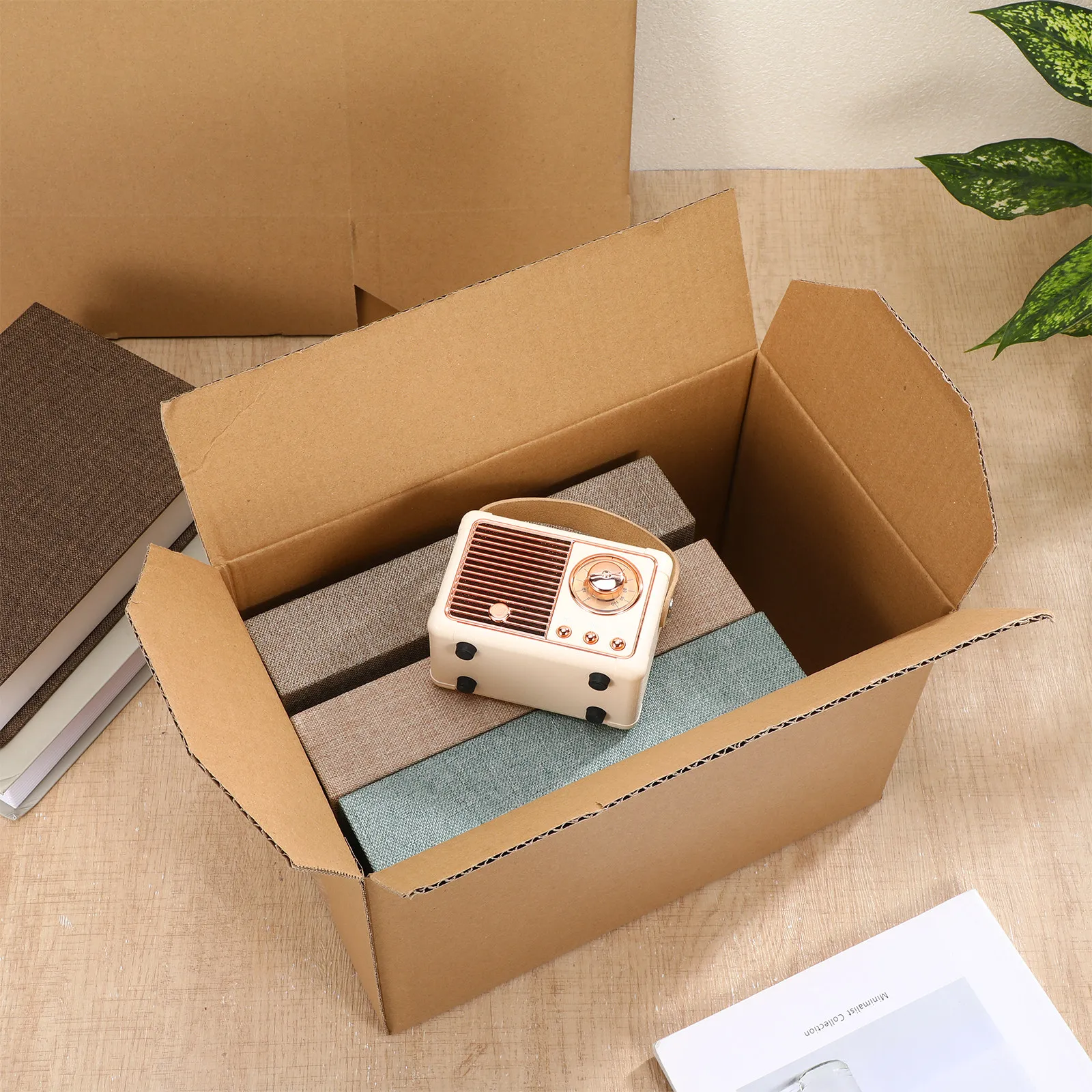 5Pcs Quick Shipping Boxes Sturdy Corrugated Cartons Foldable Lightweight Efficient for Packing Moving Storage Use
5Pcs Quick Shipping Boxes Sturdy Corrugated Cartons Foldable Lightweight Efficient for Packing Moving Storage Use