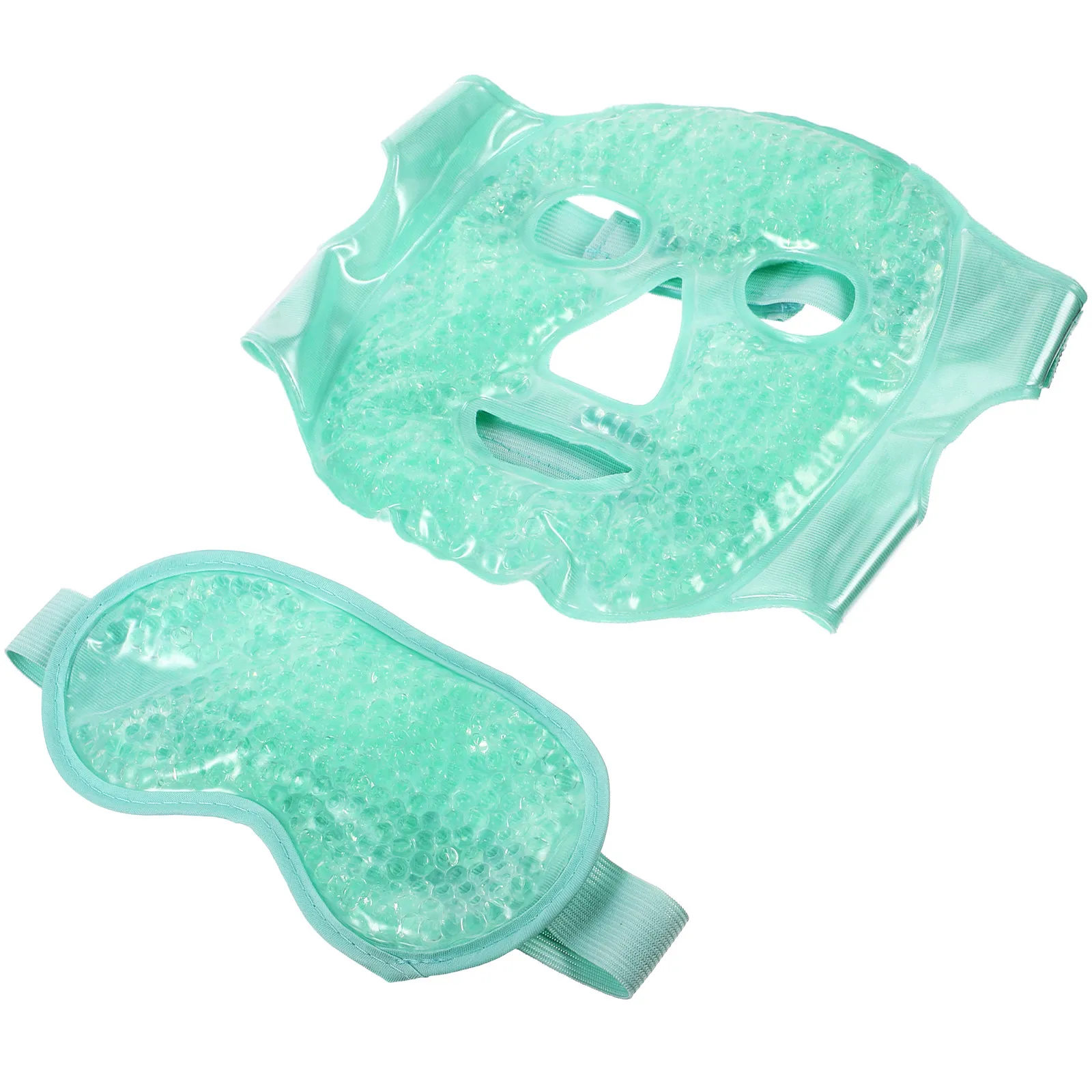 1Set Ice Face Mask Cooling Gel Eye Mask for Cold Hot Compress Reusable Comfortable Fit Facial Curve Relief Eye Fatigue Sleeping
1Set Ice Face Mask Cooling Gel Eye Mask for Cold Hot Compress Reusable Comfortable Fit Facial Curve Relief Eye Fatigue Sleeping