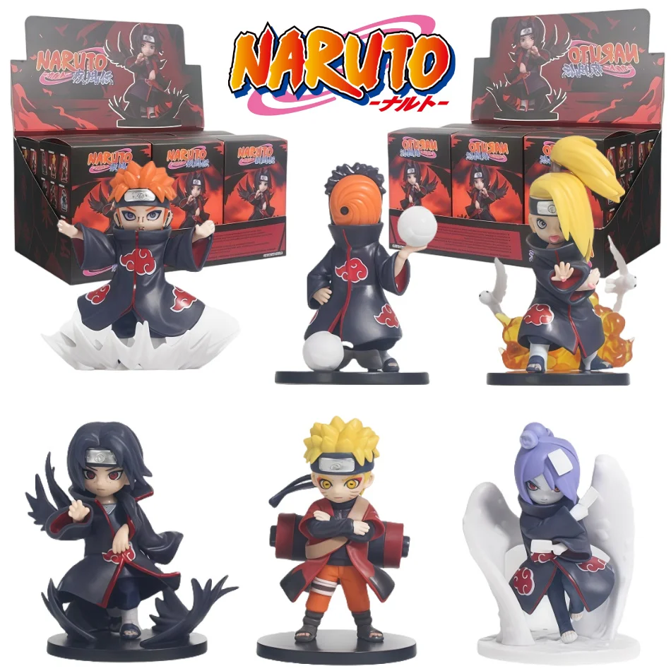 1-6pcs Naruto Shippuden Akatsuki Arc Series Blind box Anime Figure Creative Personalized Statue Model Ornament Surprise Gift Box
1-6pcs Naruto Shippuden Akatsuki Arc Series Blind box Anime Figure Creative Personalized Statue Model Ornament Surprise Gift Box