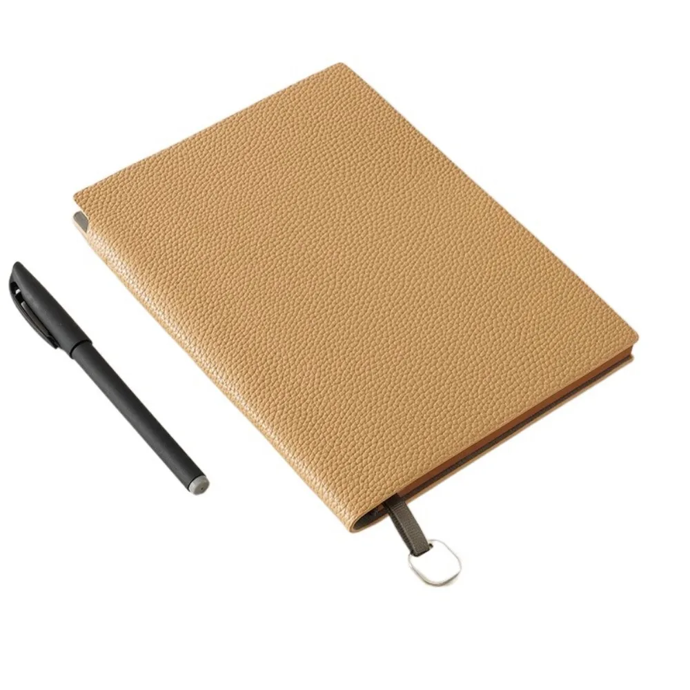 Simple Thick Leather Notebook Litchi Leather A5 Business Notepad Exquisite Horizontal Line Meeting Record Book School
Simple Thick Leather Notebook Litchi Leather A5 Business Notepad Exquisite Horizontal Line Meeting Record Book School