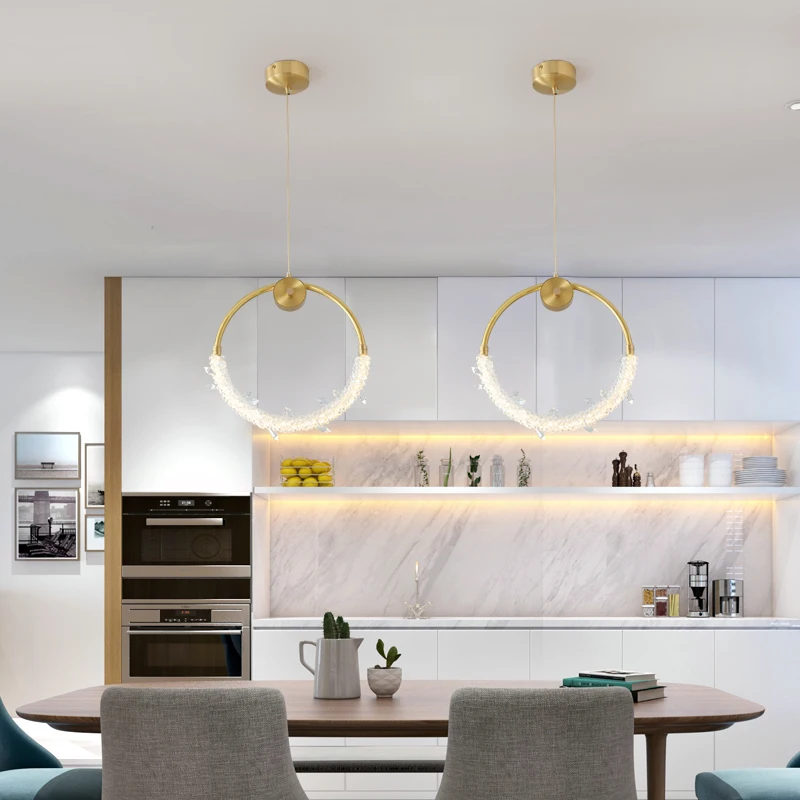 Nordic Creative Metal Pendant Lights Restaurant Bedroom Living Room Crystal Chandeliers Modern Bar Villa Minimalist Hanging Lamp
Nordic Creative Metal Pendant Lights Restaurant Bedroom Living Room Crystal Chandeliers Modern Bar Villa Minimalist Hanging Lamp