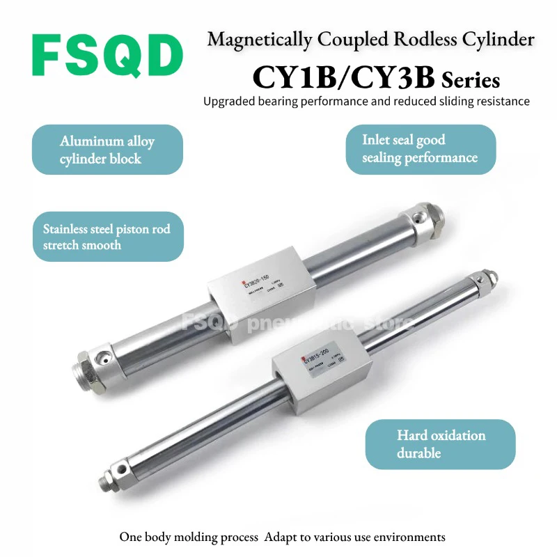 CY3B32-600 CY3B32-700 CY3B32-1000 CY3B40-800 CY3B40-1000 900 FSQD Магнитно-связанный бесштоковый цилиндр базового типа серии CY3B
CY3B32-600 CY3B32-700 CY3B32-1000 CY3B40-800 CY3B40-1000 900 FSQD Магнитно-связанный бесштоковый цилиндр базового типа серии CY3B
