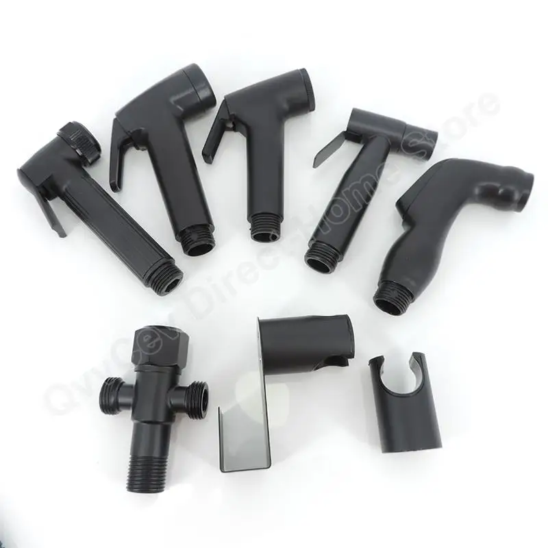 Black handheld ABS stainless Toilet Water spray faucet bidet Sprayer cleaner shower head douchette bathroom accessories 5type n
Black handheld ABS stainless Toilet Water spray faucet bidet Sprayer cleaner shower head douchette bathroom accessories 5type n