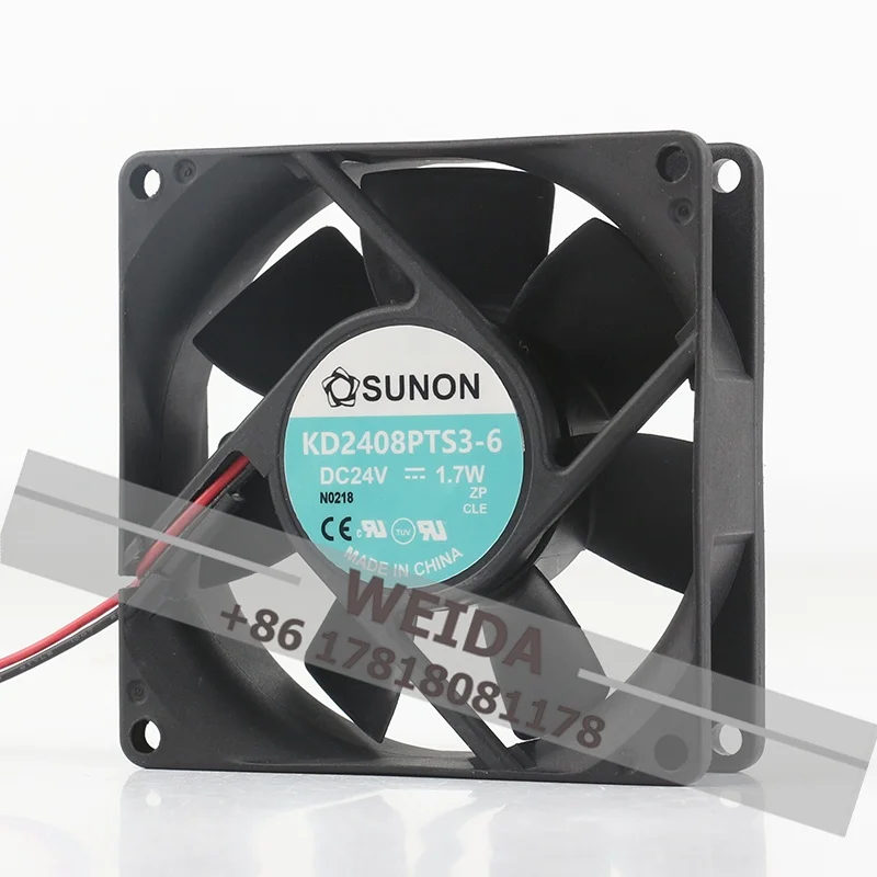 Original SUNON Precision KD2408PTS3-6 5V 12V 48V DC24V 1.7W 8cm AC EC 8025 80X80X25MM cooling fan
Original SUNON Precision KD2408PTS3-6 5V 12V 48V DC24V 1.7W 8cm AC EC 8025 80X80X25MM cooling fan