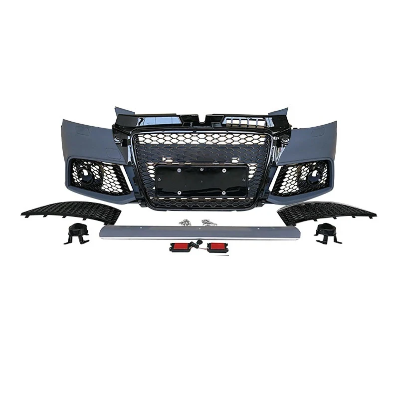 Suitable for Audi A3 S3 2008-2012, RS3 Style Front Bumper Body Kit with Honeycomb Grille
Suitable for Audi A3 S3 2008-2012, RS3 Style Front Bumper Body Kit with Honeycomb Grille