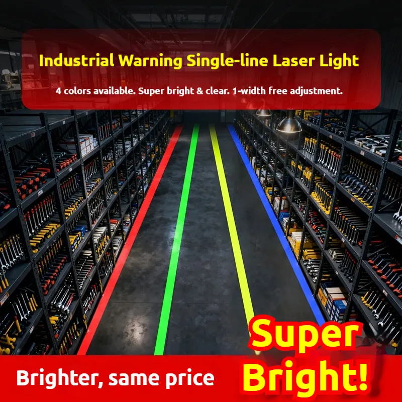 Single-Line Laser Projection Light High-Bright Yellow Warning Light for Industrial Warehouse Workshop Positioning
Single-Line Laser Projection Light High-Bright Yellow Warning Light for Industrial Warehouse Workshop Positioning