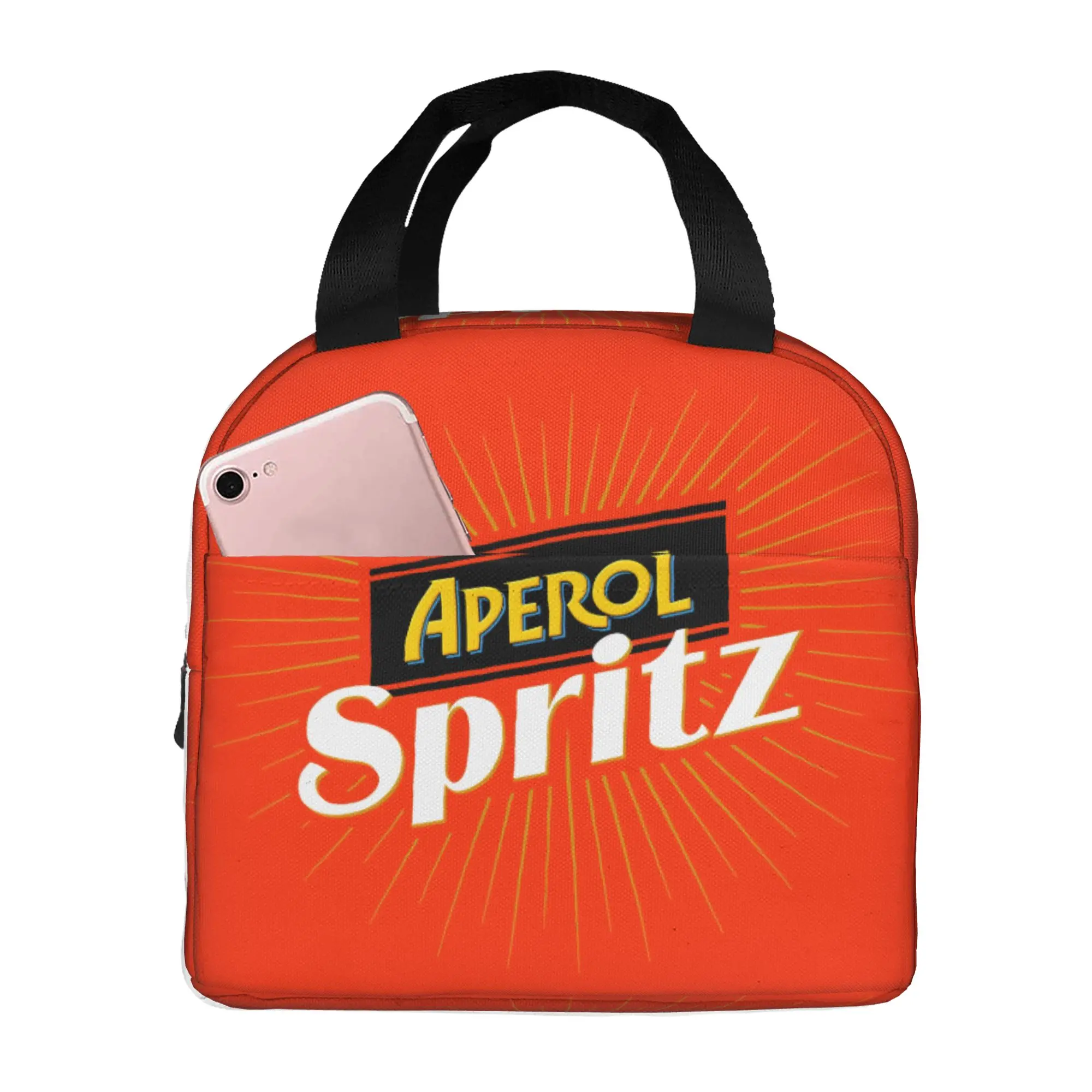 Custom Aperols Spritz Print Insulated Lunch Tote Bag for Women Love Drinking Cocktail Resuable Thermal Cooler Bento Box School
Custom Aperols Spritz Print Insulated Lunch Tote Bag for Women Love Drinking Cocktail Resuable Thermal Cooler Bento Box School